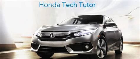 How to Use the Honda Tech Tutor 